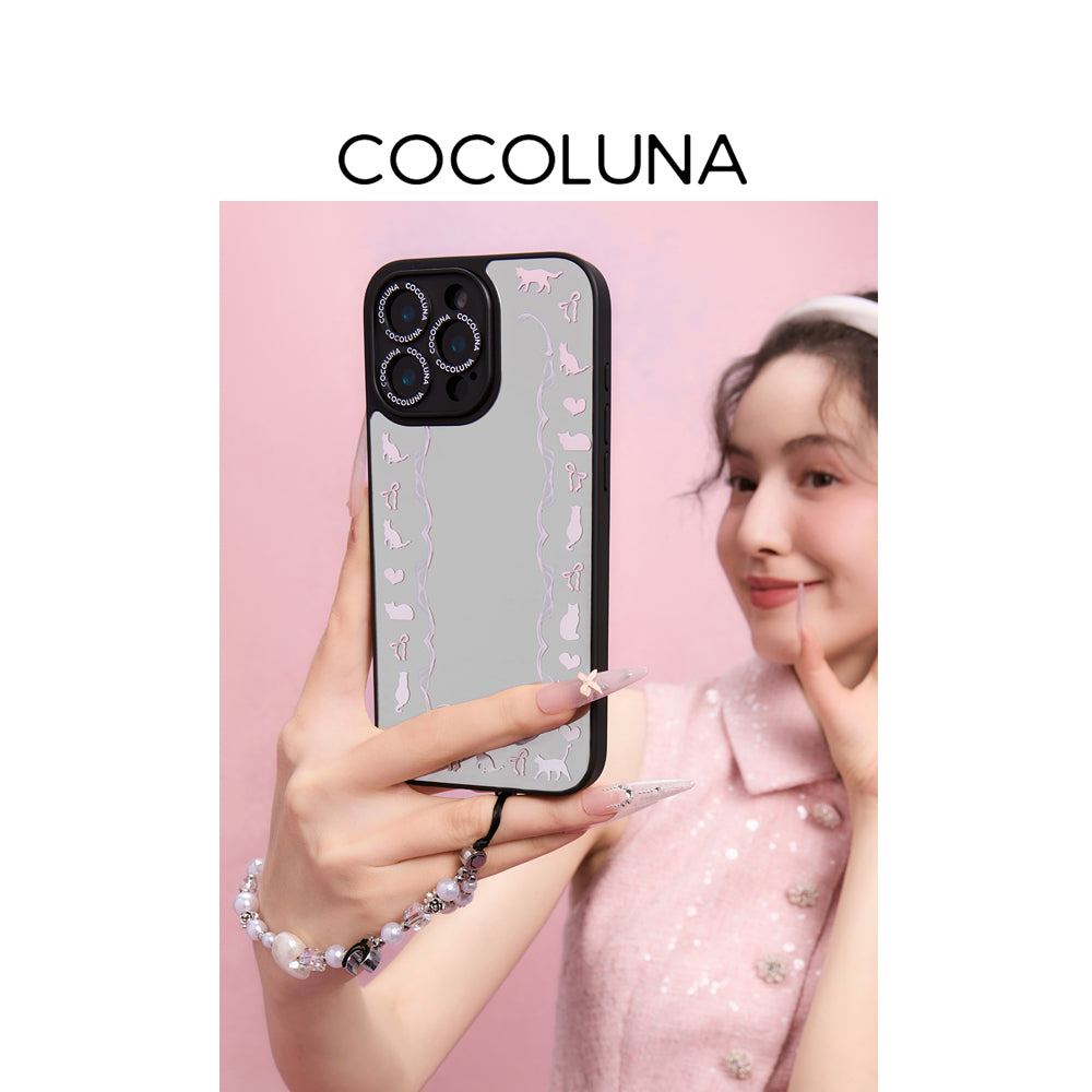 White Moonlight Phone Chain