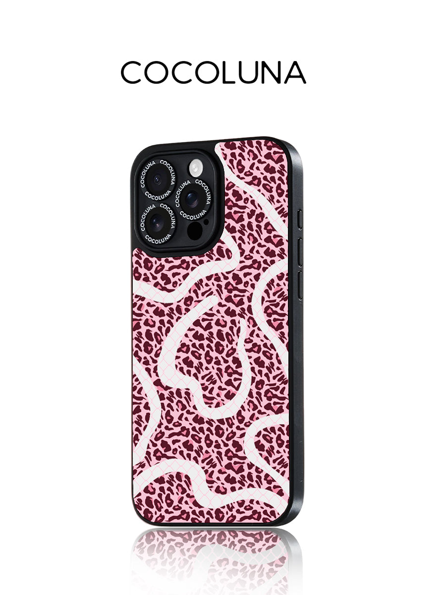 Plaid Leopard Mirror Magnetic