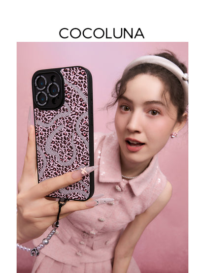 Plaid Leopard Mirror Magnetic