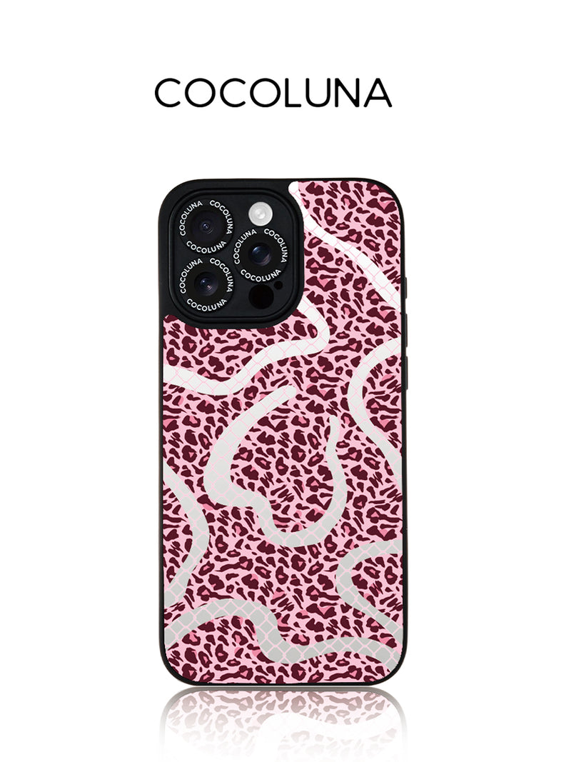 Plaid Leopard Mirror Magnetic