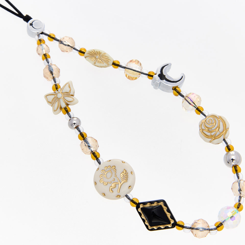 Peach Seal Phone Chain