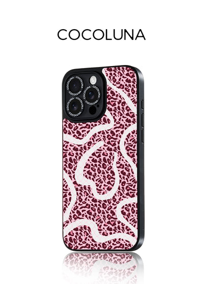 Plaid Leopard Mirror Magnetic