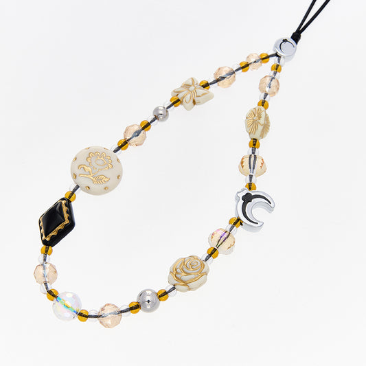 Peach Seal Phone Chain